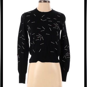 Equipment matchstick sweater size XS